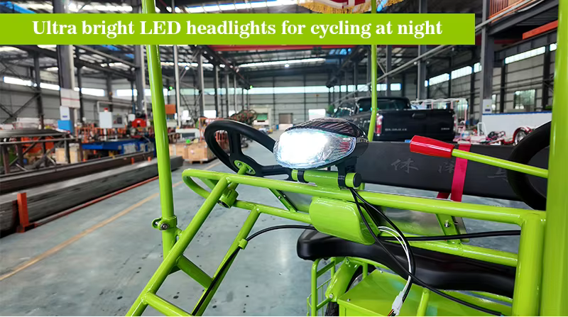 รถจักรยานไฟฟ้า 4 ล้อ FAVORITE FO-EP1 Electric Surry bike | สำหรับครอบครัว พร้อมเบาะเด็ก