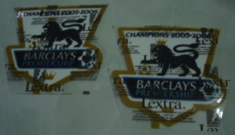 อาร์มสัญลักษณ์ฟุตบอล การแข่งขันฟุตบอลพรีเมียร์ ลีก - PREMIER LEAGUE CHAMPIONS 2005/06 PLAYER SIZE ใหม่ / PREMIER LEAGUE National Football League PLAYER SIZE Football Patch/Badge - PREMIER LEAGUE CHAMPIONS 2005/06 NEW