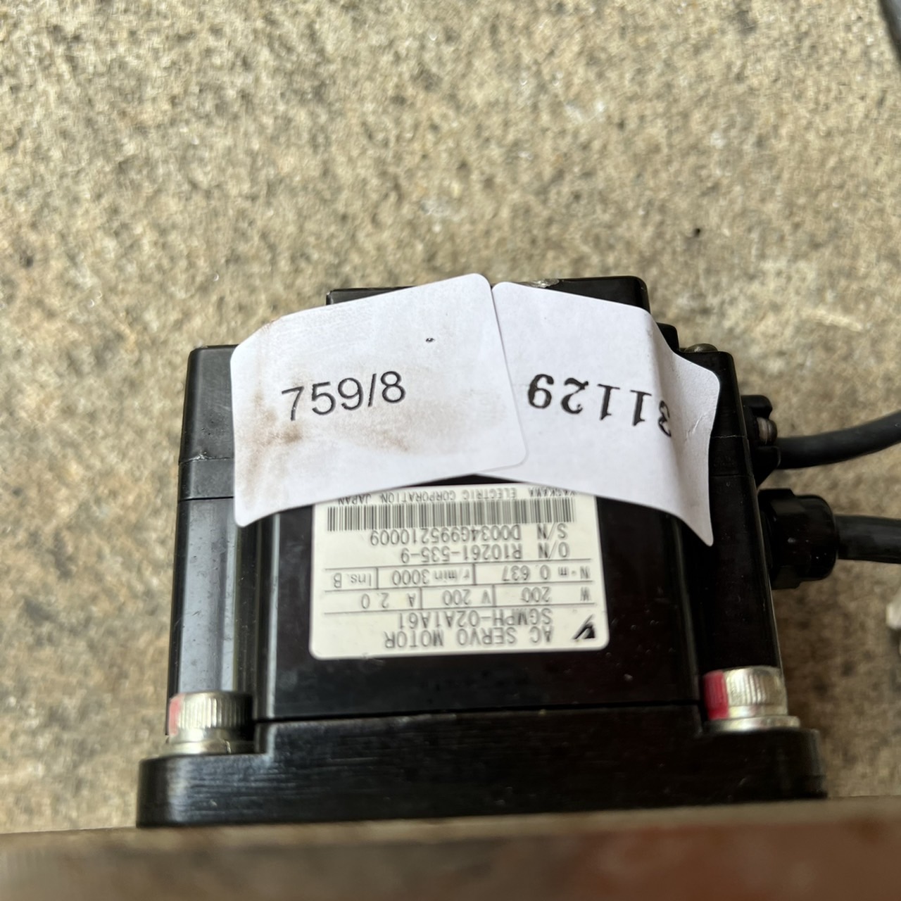 SGMPH-02A1A61 SERVO MOTOR " YASKAWA "