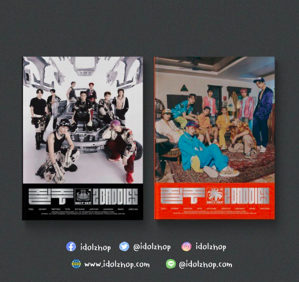 อัลบั้ม #NCT 127 - The 4th Album (2 Baddies)] (Photobook Ver.) -Random Ver.-