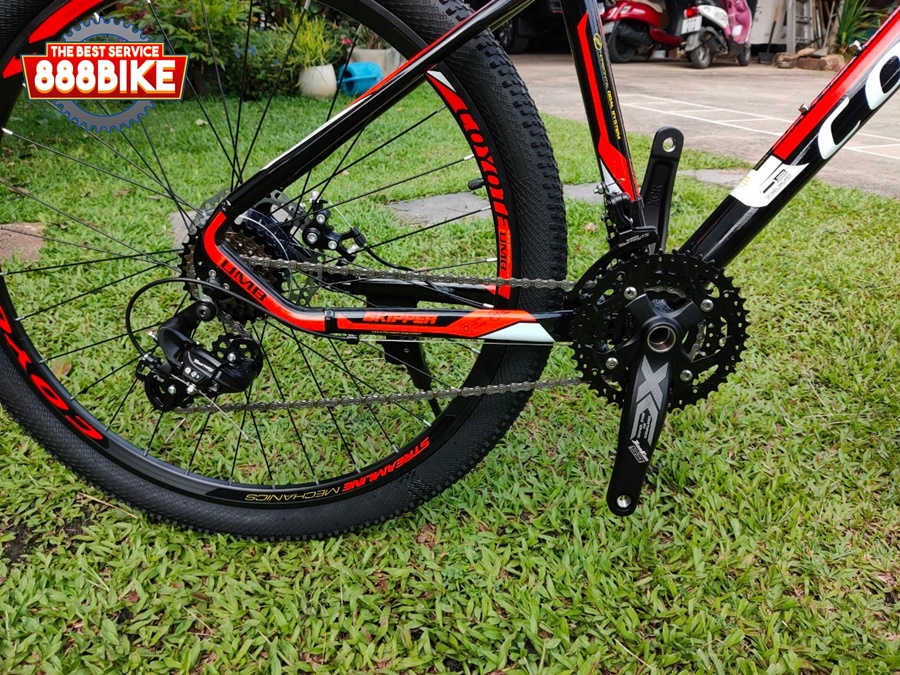 จักรยานเสือภูเขา COYOTE SKIPPER เฟรมอลู ล้อ 27.5, เกียร์ชิมาโน่ 24 สปีด ปี 2021