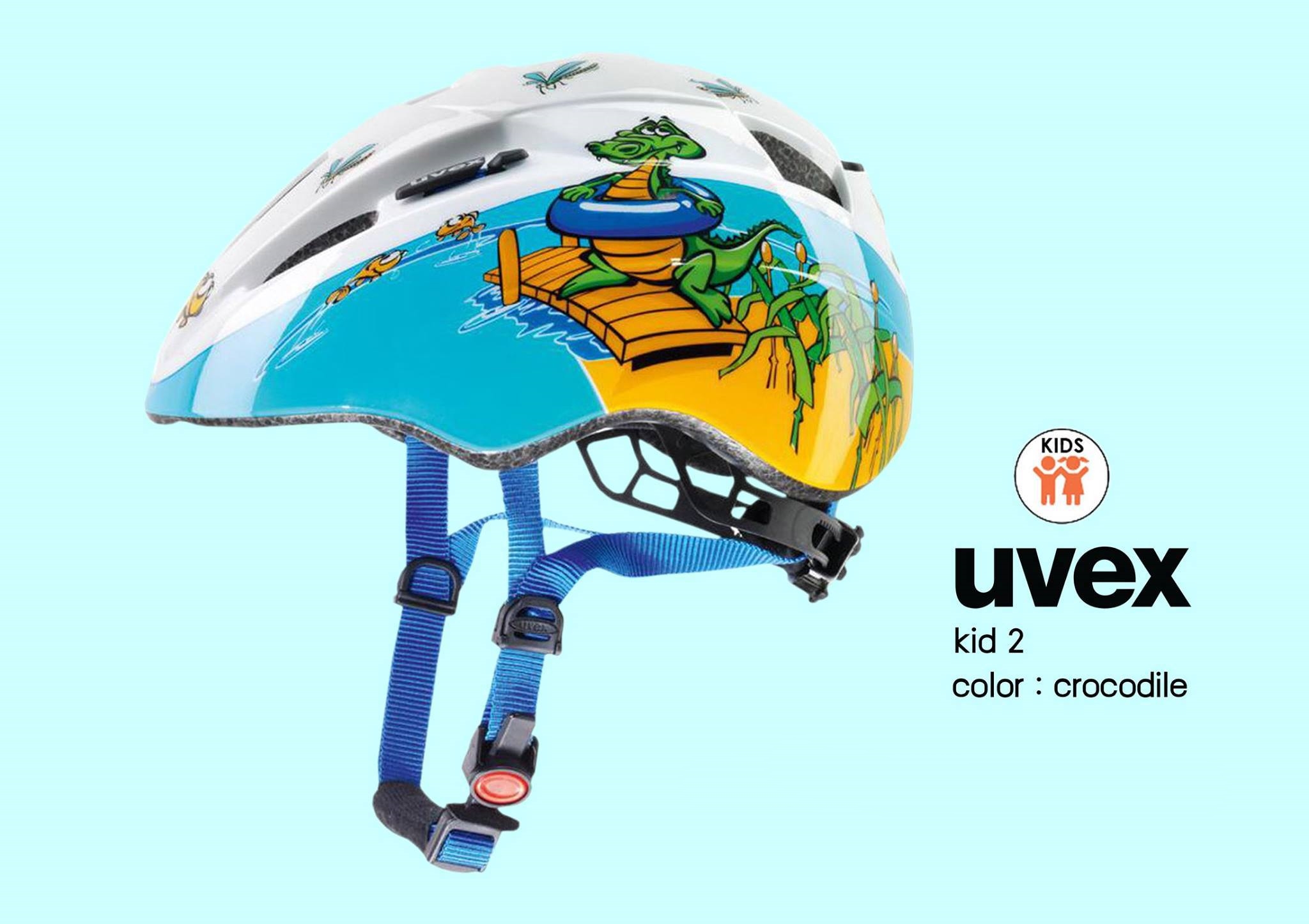 หมวกเด็ก Uvex Kid 2 Helmet 2017 มี 5 สี ขนาด 46-52, น้ำหนัก 260 กรัม