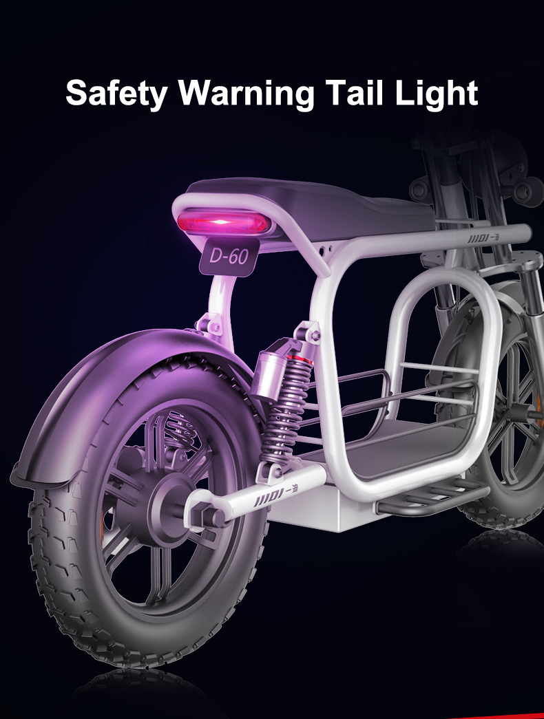 YIDI D60 fat tires big wheel electric SCOOTER ล้อ 20นิ้ว 5สปีด วิ่งได้ 60-70กม.