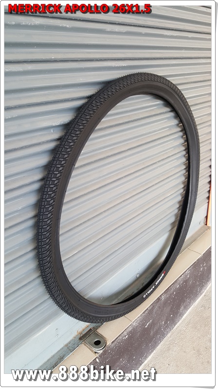 ยางนอกขอบลวด Merrick รุ่น Apollo, 26x1.75 ,80PSI,(2602)E523 (kerry350บาท)(EMS150บาท)