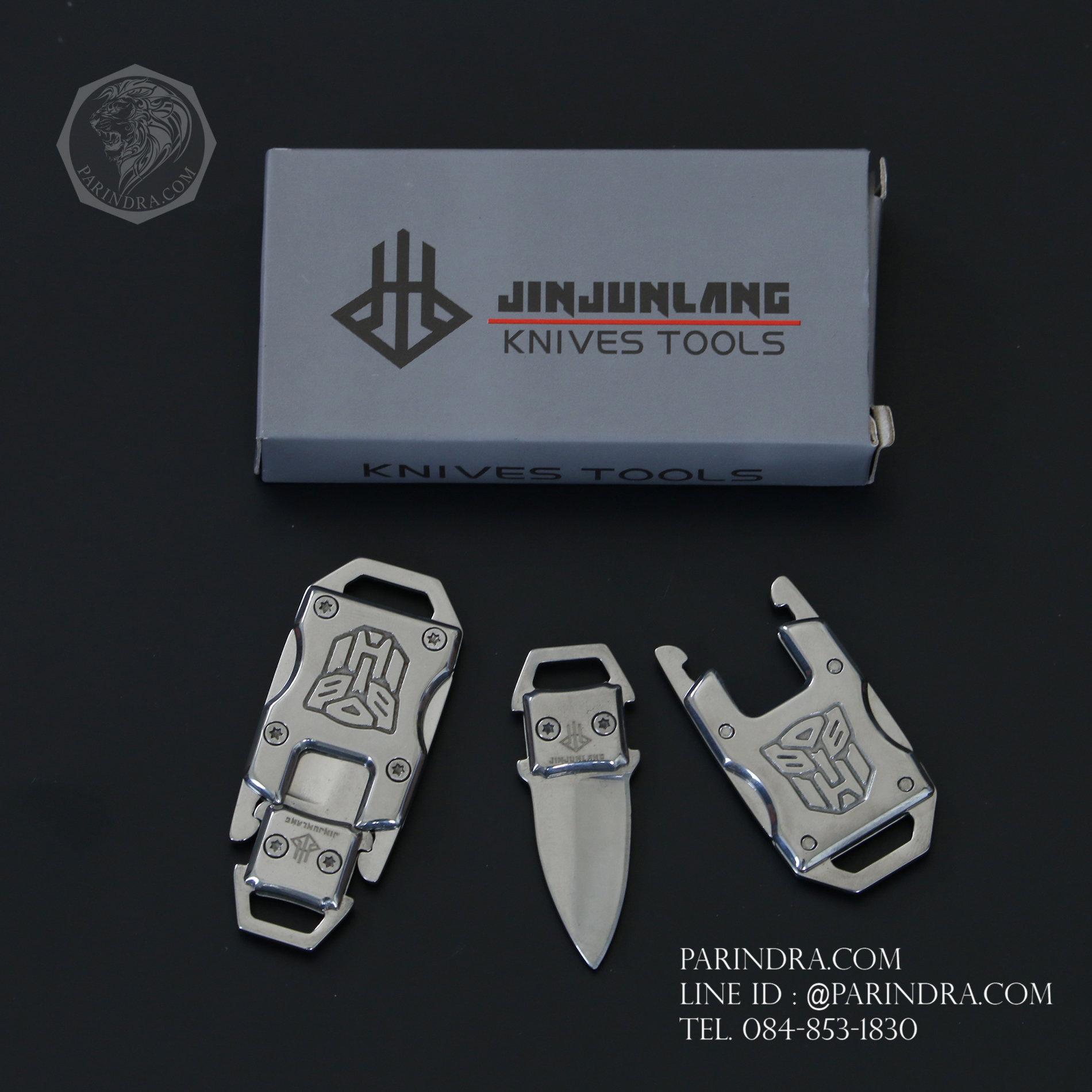 มีดเล็กแบบถอดประกอบได้ JINJUNLANG รุ่น JL-10A หน้าหุ่นยนต์