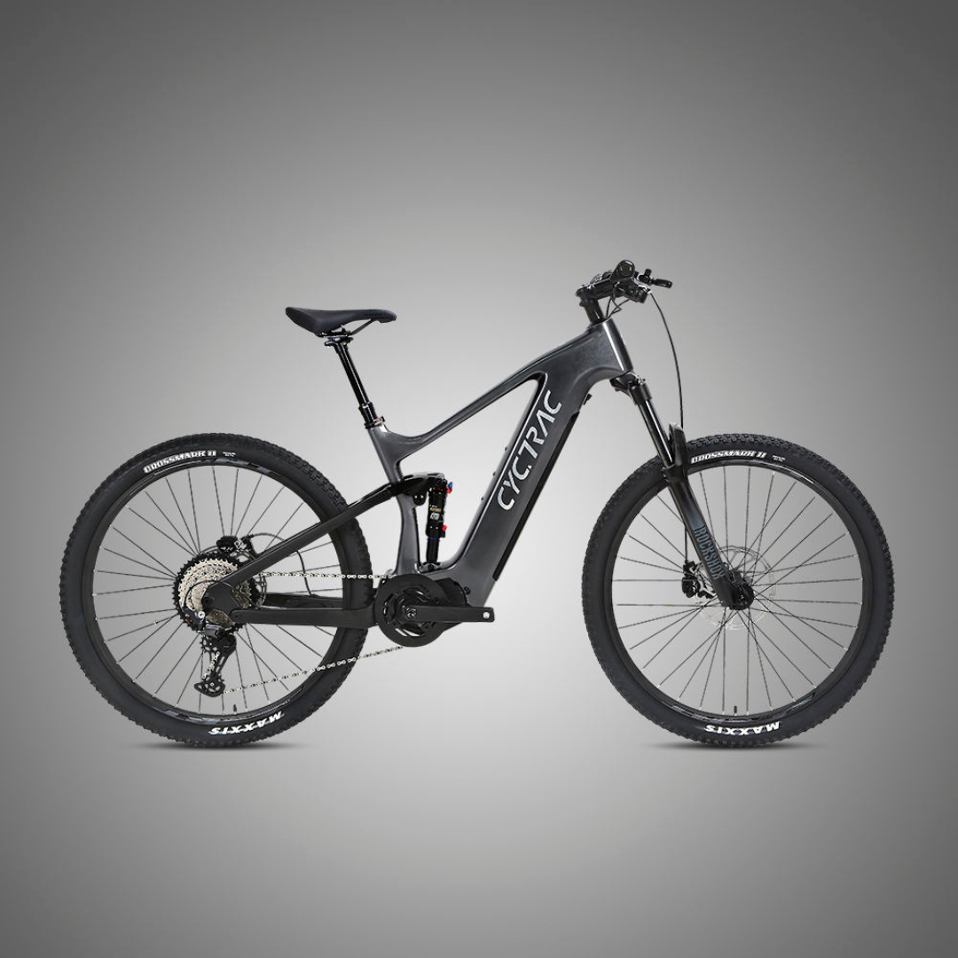 CYCTRAC EM10 Carbon Fiber E-Bike | Bafang M510 | 720Wh Hidden Battery | 12-Speed | 45 km/h