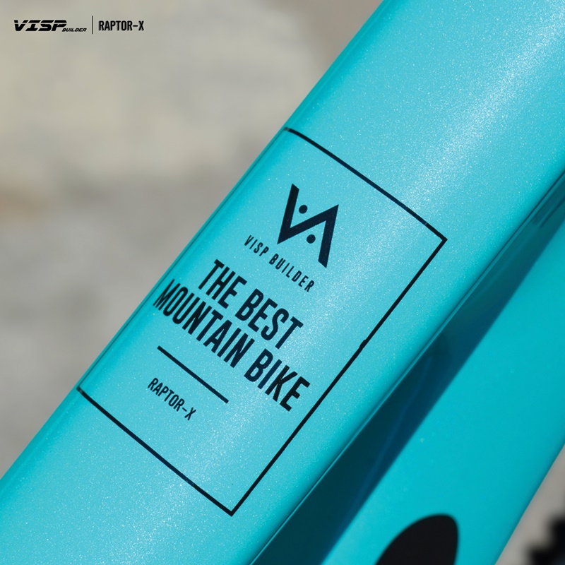จักรยานเสือภูเขา VISP BUILDER รุ่น RAPTOR-X ชุดเกียร์ Shimano Deore 2X10 สปีด ล้อ 29 นิ้ว เฟรม Aluminium NEW 2023