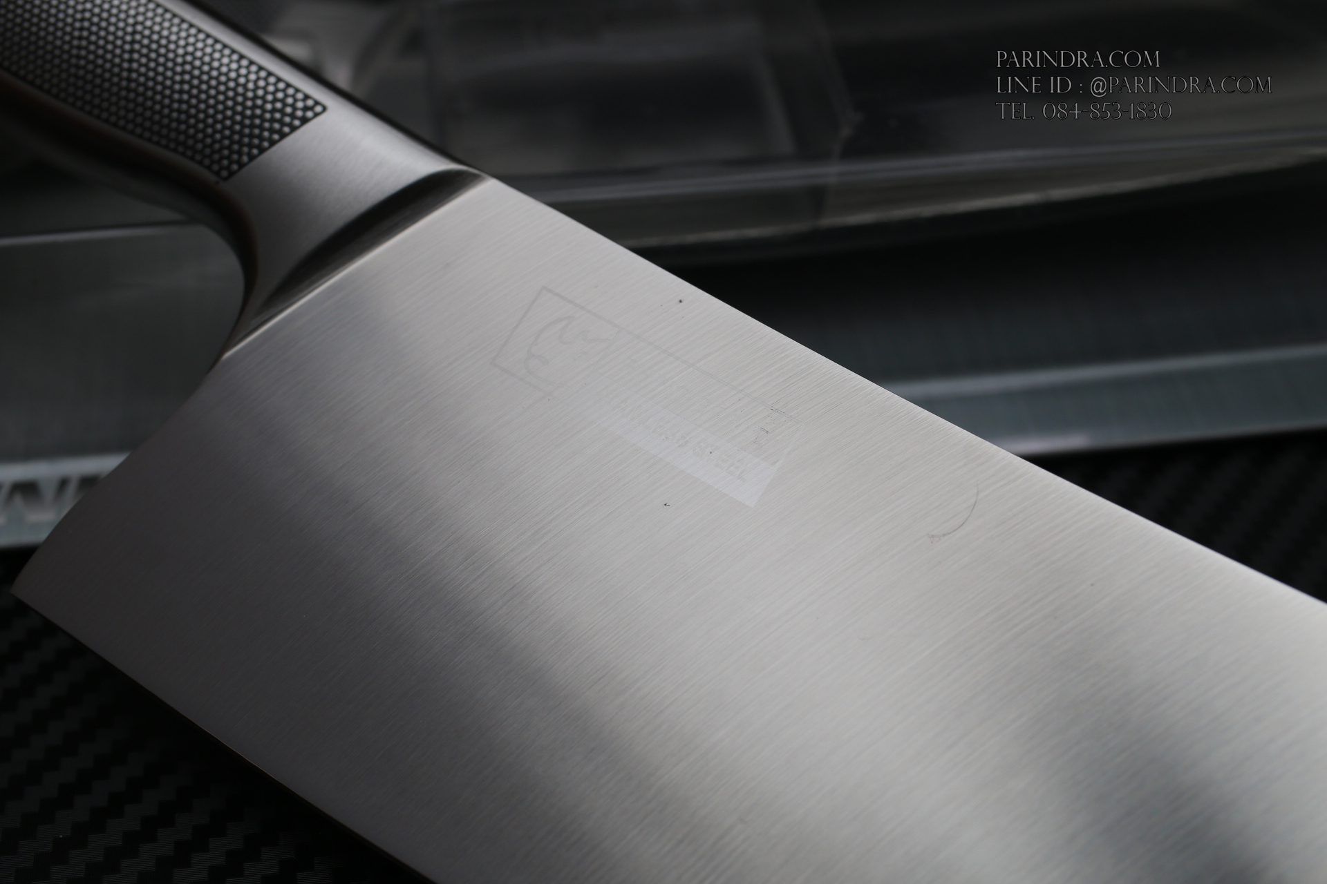 มีดอีโต้ทำครัว Rhino Brand Knife No.6532 ด้ามแสตนเลส ขนาดใบ 6.5 นิ้ว คมสุดๆ (ของแท้)