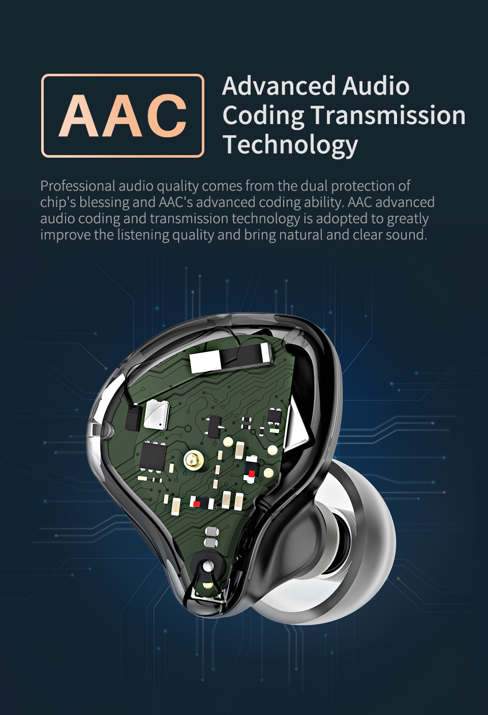 ขาย KZ S1 หูฟัง True Wireless 2 ไดร์เวอร์ (1DD+1BA) รองรับ Bluetooth 5.0 , AAC