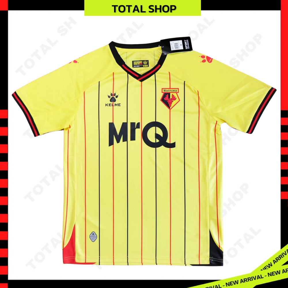 Watford Home 2024/25 Jersey เสื้อวัตต์ฟอร์ต ฤดูกาลใหม่ เหย้า