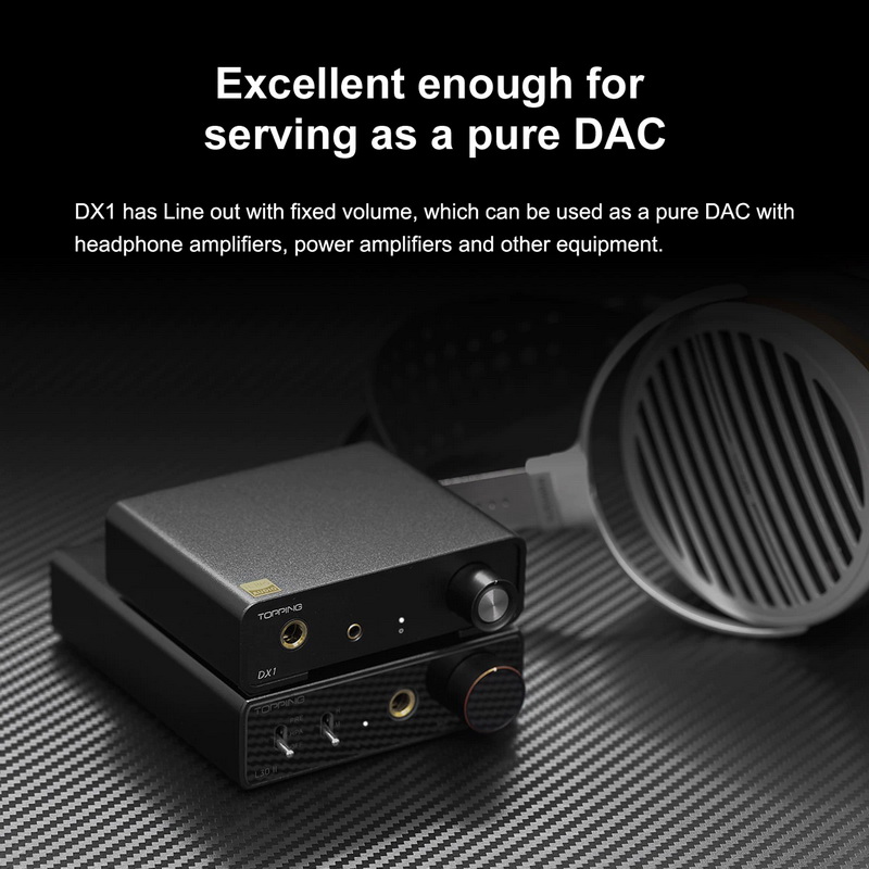 Topping DX1 DAC/AMP ตั้งโต๊ะ รุ่นเล็กเสปคจัดจ้านในราคาที่จับต้องได้ ประกันศูนย์ไทย