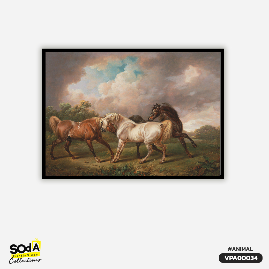 ภาพตกแต่งบ้านสำเร็จรูป Horses Of Luck VPA00034 #SOdAcollection #ภาพตกแต่งบ้านสไตล์สัตว์ #สัตว์ #สัตว์เลี้ยง #ANIMAL