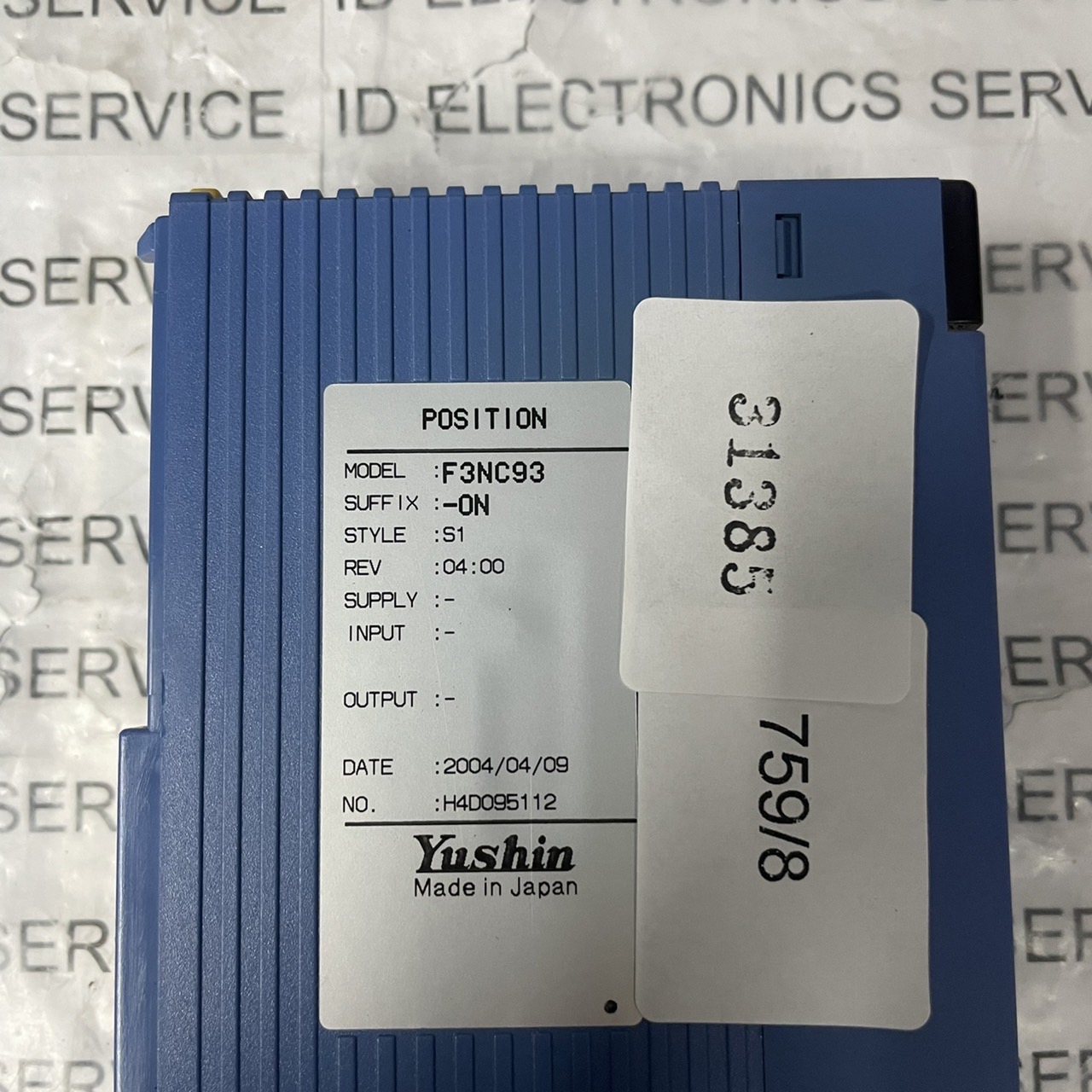 F3NC93 PLC " YOKOGAWA "