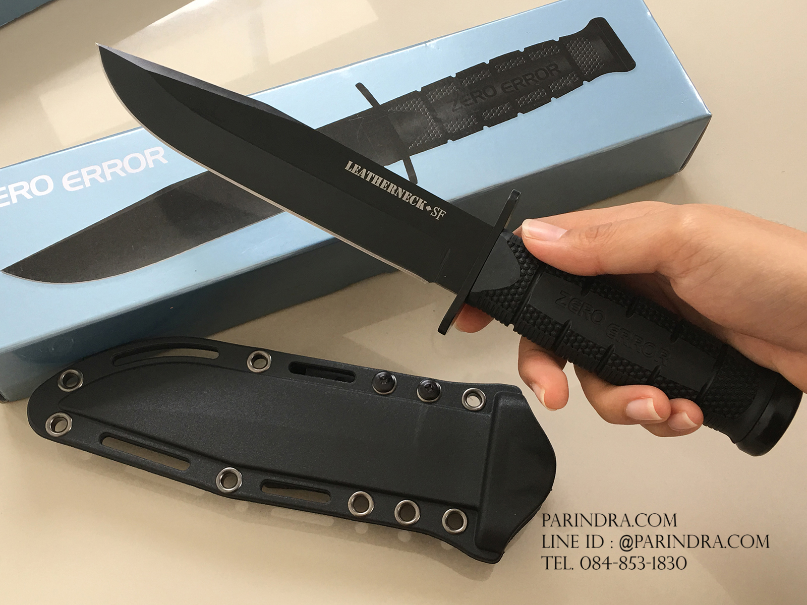 มีดใบตาย Zero Error Leatherneck ขนาด 11.75 นิ้ว Full Tang (OEM) A+