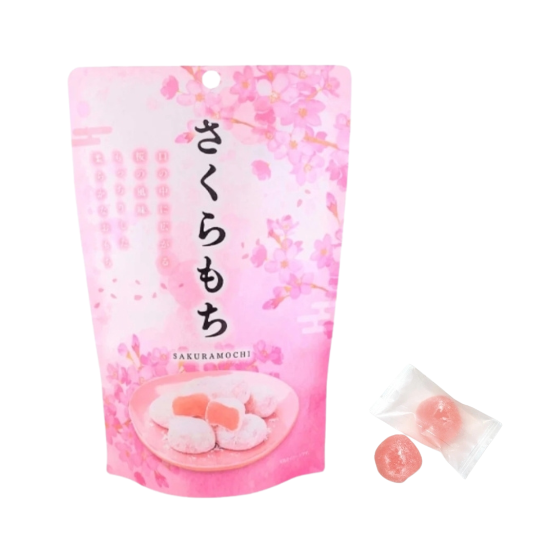 ของหวานคู่เครื่องดื่มแก้วโปรด Sakuramochi ซากุระโมจิ บรรจุ 12 ชิ้น