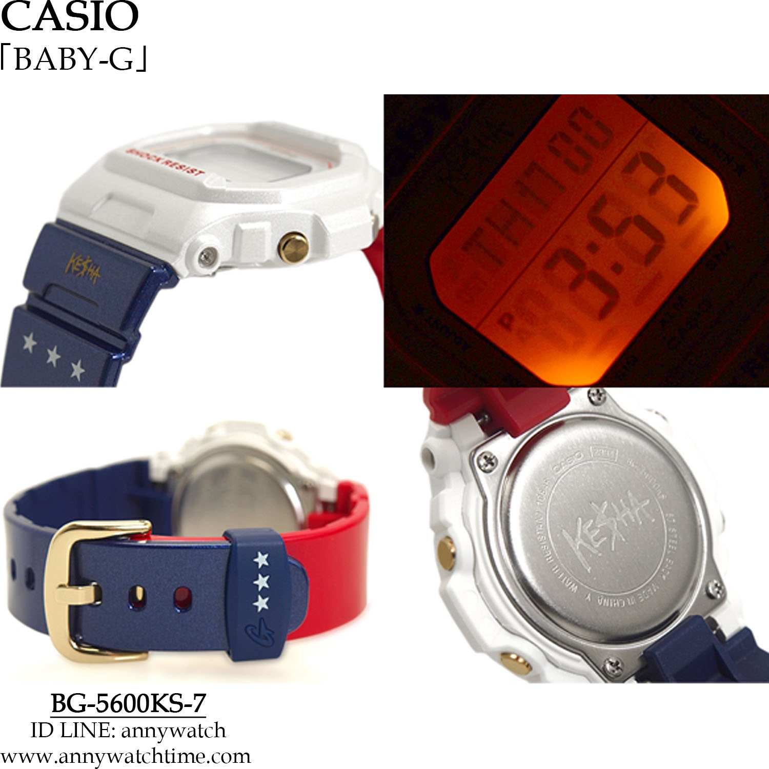BABY-G BG-5600KS-7 - จำหน่ายนาฬิกาของแท้ 100% รับซ่อมนาฬิกา 