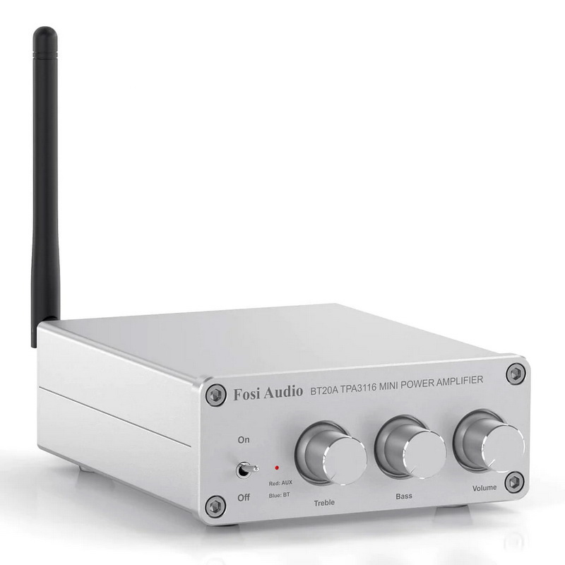 Fosi Audio BT20A Bluetooth Amplifier ClassD ชิป TPA3116D2 x2 ประกันศูนย์ไทย