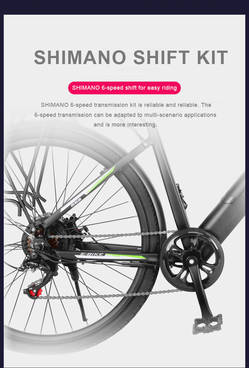 PRETIGO C2 700c Electric Bike Li-ion Powered Sports Bike Urban ebike Women's swan frame bicycle commuter travel electric bicycle