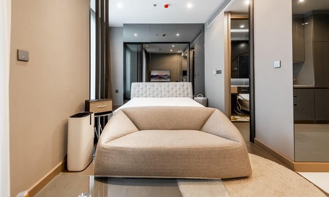 ให้เช่าคอนโด ดิ เอส อโศก ชั้น 9 ขนาด 35.79 ตรม.ห้องสวย ตกแต่งครบ เฟอร์ครบ ใกล้ BTS อโศก