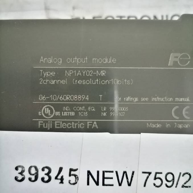 NP1AY02-MR PLC " FUJI "