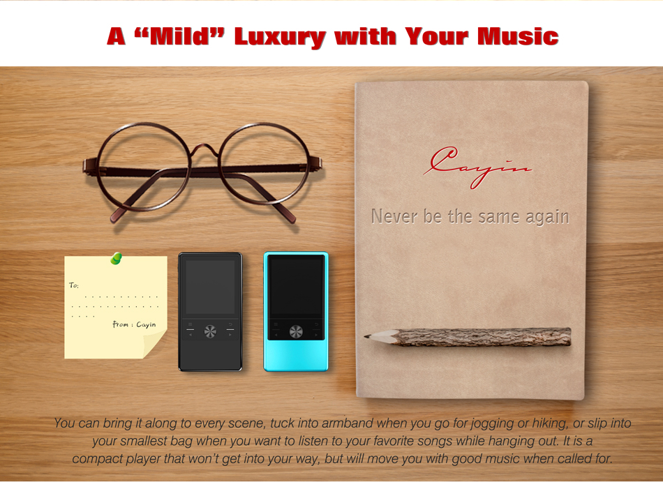 ขาย Cayin N3 เครื่องเล่นพกพา Hi-Res รองรับ Loseless DSD MP3 USB DAC Bluetooth 4.0