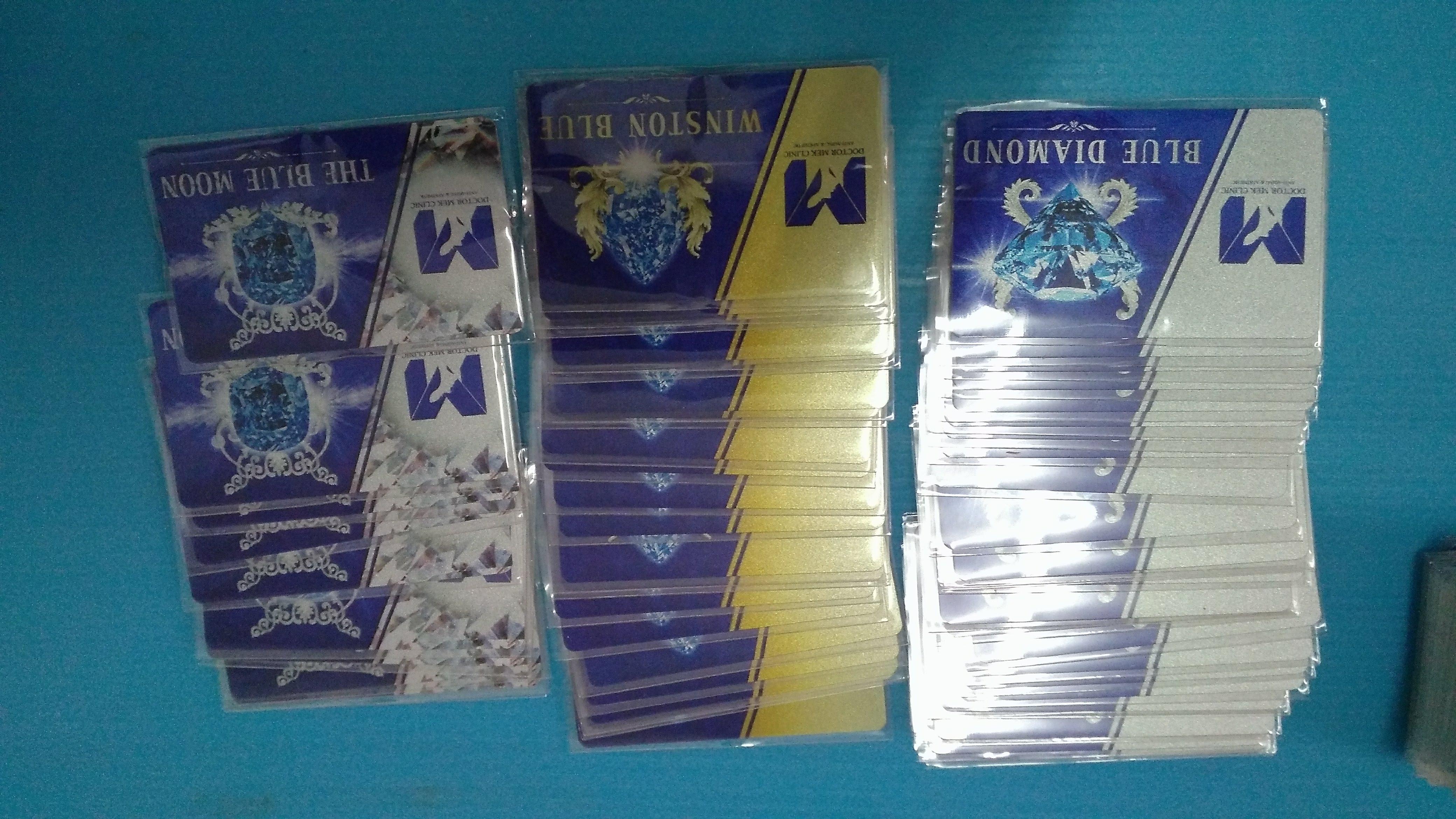 รับทำ Pvc Platinum Card ทำบัตรพื้นประกายเงิน
