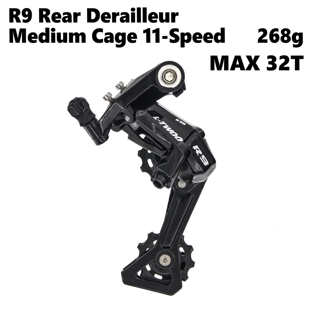 ชุดเกียร์ LTWOO R9 2x11spd มือเกียร์+สับจาน+ตีนผี สำหรับเสือหมอบ