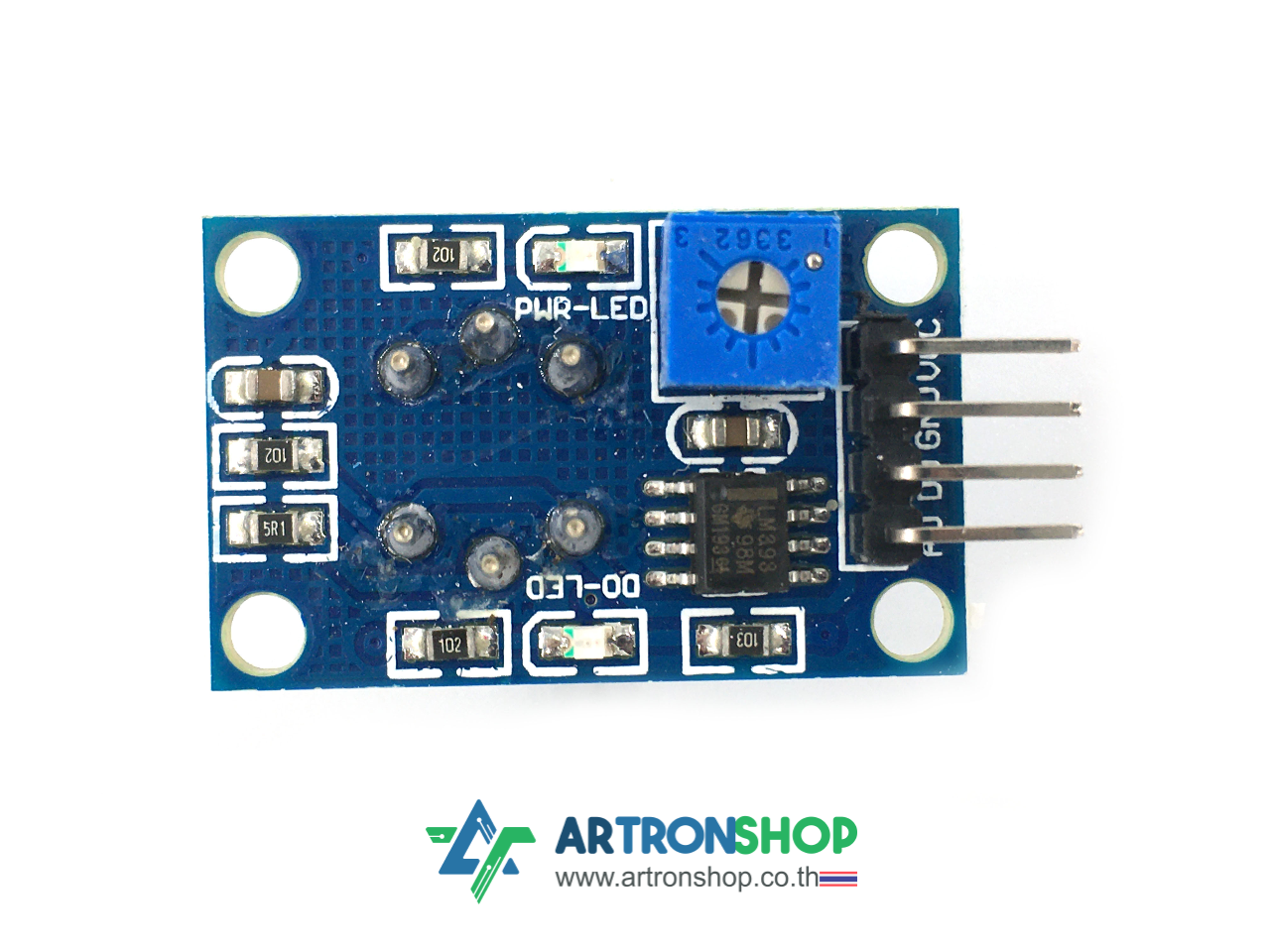 MQ-6 เซ็นเซอร์ตรวจจับแก๊สบิวเทน LPG