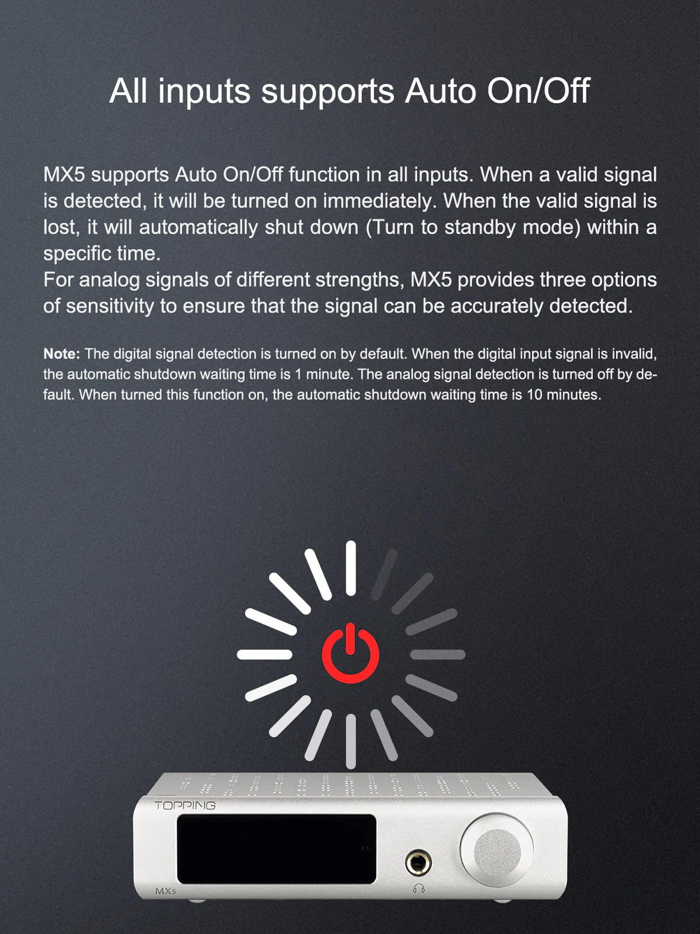 ขาย Topping MX5 DAC& ตั้งโต๊ะ แบบ Multi-Function รองรับ Hi-Res