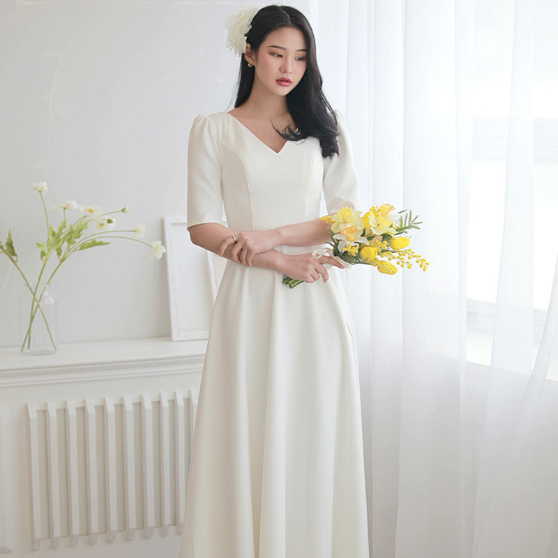 Pro-order ชุดเช่า ชุดแต่งงาน มินิมอล ชุดหมั้น