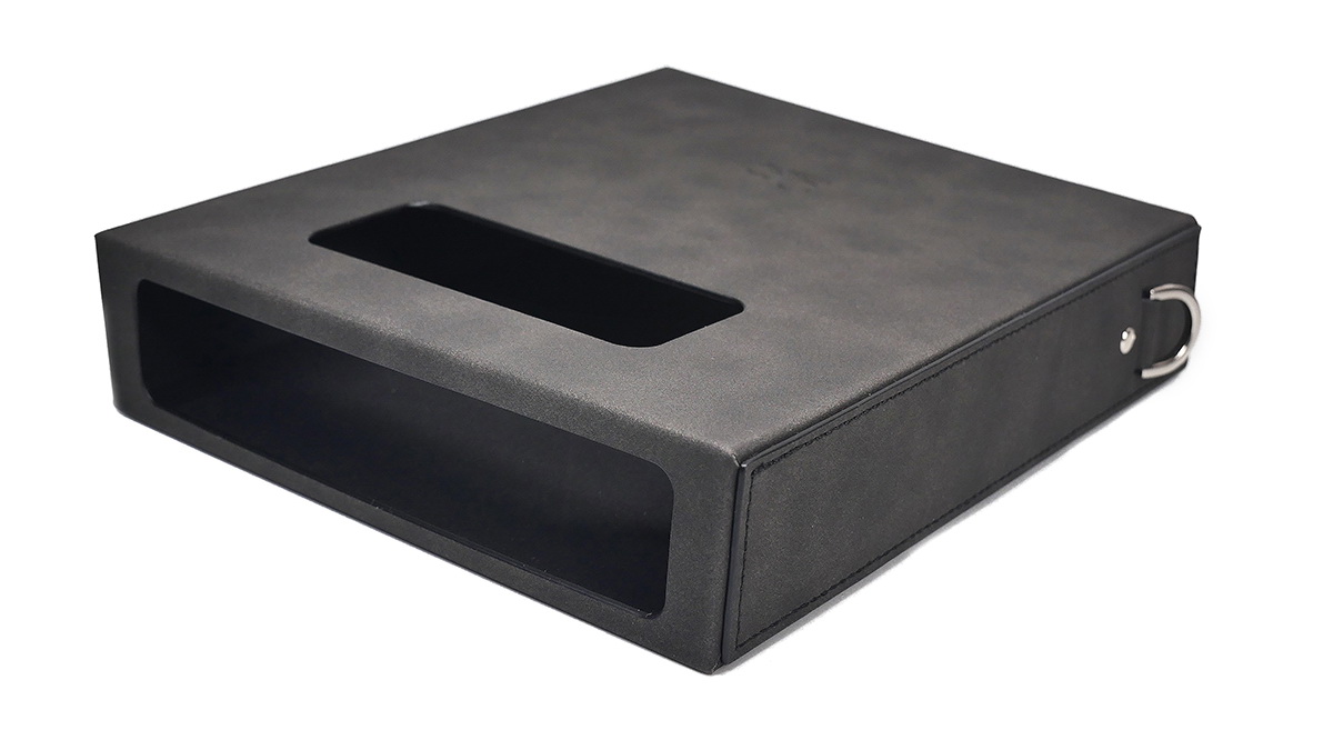 เคสหนังสำหรับ EC Mini ผลิตจากวัสดุคุณภาพดี แข็งแรง ทนทาน เฉพาะเคส [-เคส-]