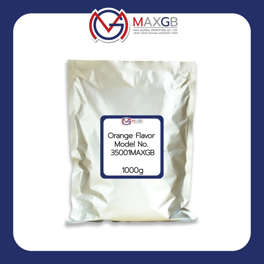 Orange Flavor กลิ่นส้ม กลิ่นผสมอาหารชนิดผง (ปริมาณ 1 กิโลกรัม/ถุง)