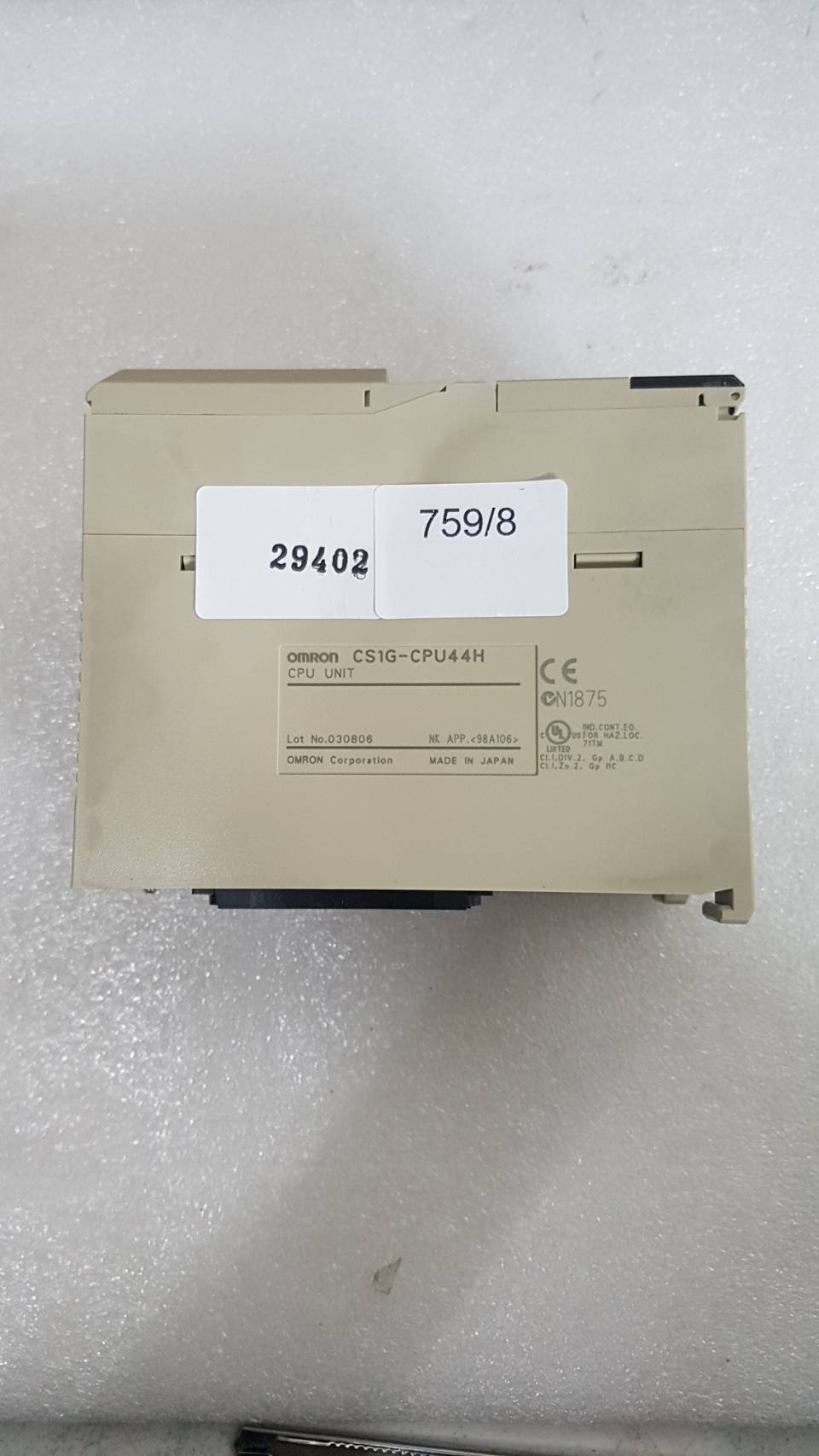 CS1G-CPU44H PLC " OMRON "