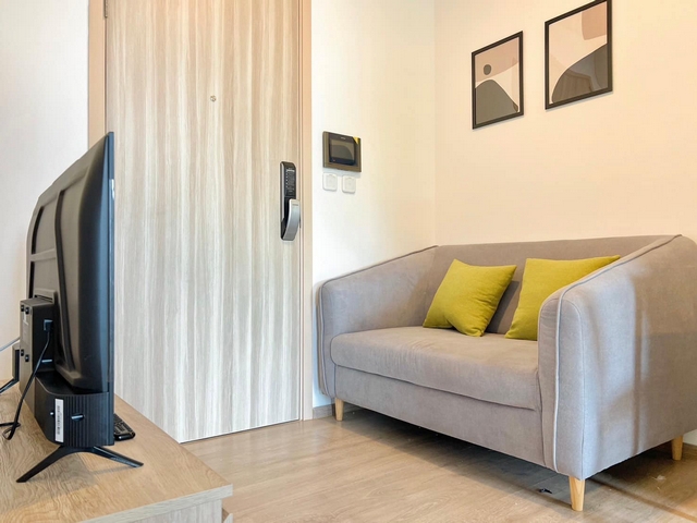 ให้เช่าคอนโดชีวาทัย เกษตร-นวมินทร์ ชั้น6 ขนาด 25 ตร.ม.วิวสวน เฟอร์ครบ มีเครื่องซักผ้า ใกล้เกษตร ใกล้ BTS