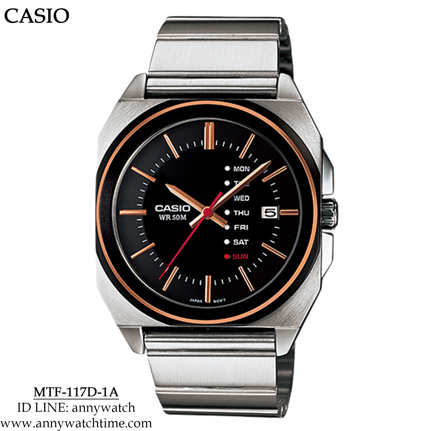 CASIO MTF-117D-1A