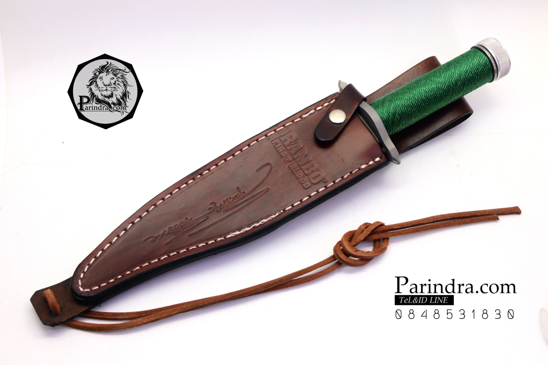 มีดเดินป่าใบตาย RAMBO FIRST BLOOD Sylvester Stallone Signature Edition สุดโหด OEM