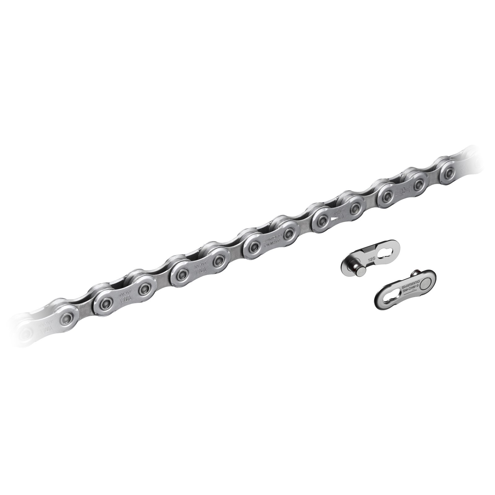โซ่ SHIMANO SLX CN-M7100, โซ่ 12-SPD, รุ่นปลดเร็ว, 126L, มีกล่อง