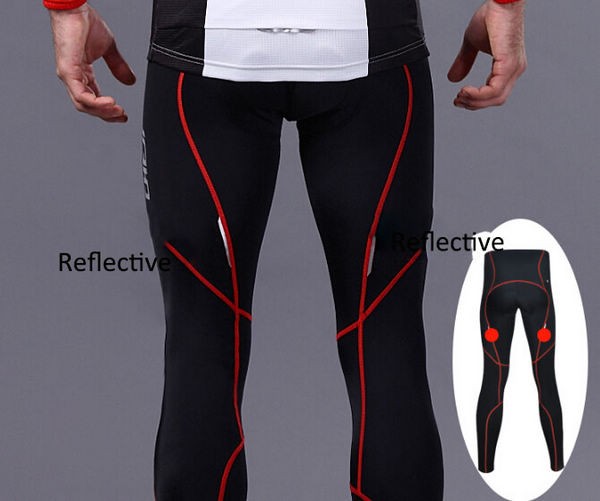 กางเกงปั่นจักรยาน CHEJI ผ้า Polyester Cycling Pants ,เป้า Coolmax (เกาหลี) ขายาว