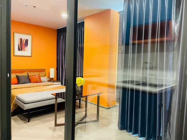 ให้เช่าคอนโด เดอะ เบส สะพานใหม่ 29 ตรม.ห้องใหม่ ตกแต่งสวย มีเครื่องซักผ้า ติดรถไฟฟ้าสายหยุด