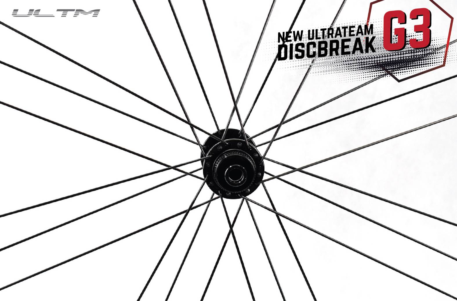 New Ultrateam Discbreak G3 ล้อหมอบดิส ล้อคาร์บอน ขอบสูง 50/50มม. ขอบอ้วน 25มม. ยางงัด ลูกปืน power bearing