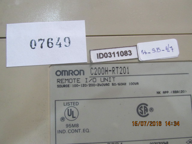 PLC “ OMRON ” รุ่น C200H-RT201