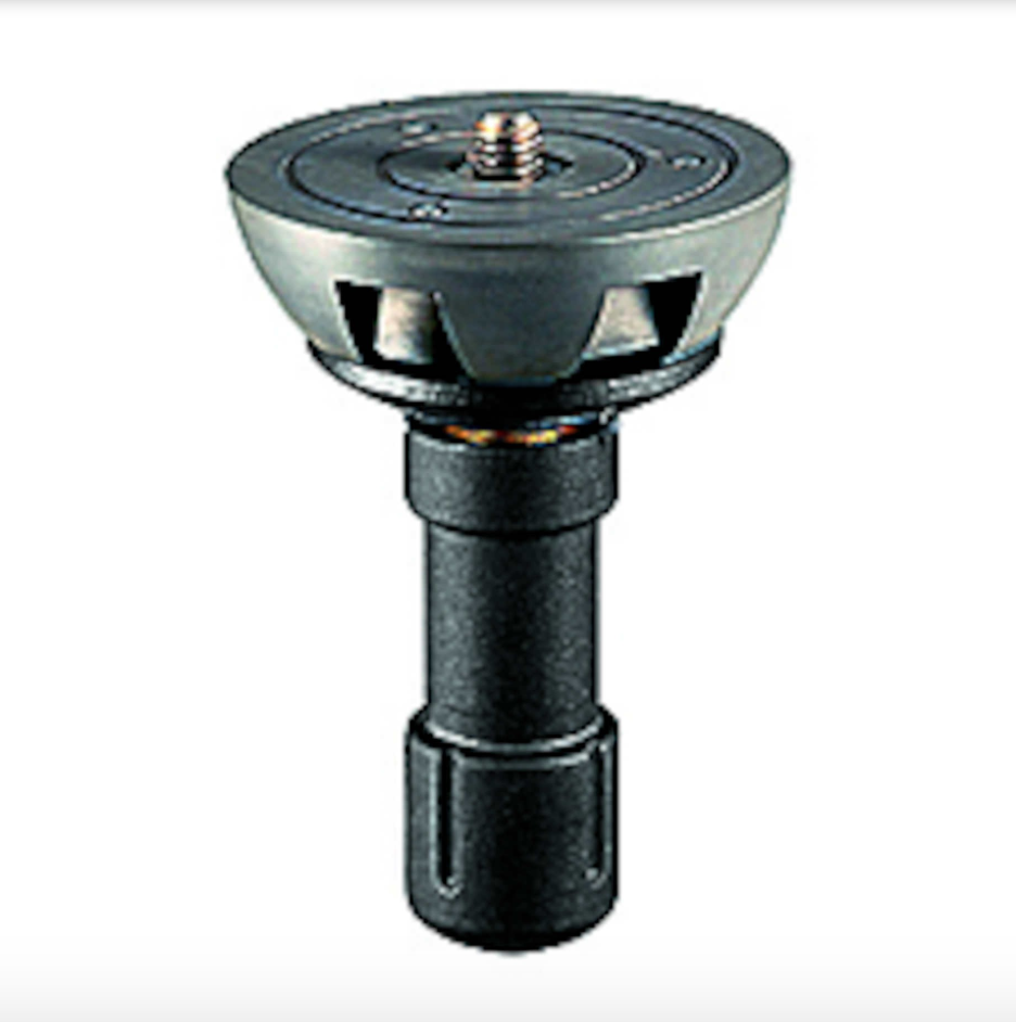 หัวบอลครึ่งซีก 75mm Half Ball with Short Handle for 529B Hi Hat เป็นแกนกลางของขาตั้งกล้องวีดีโอ ใช้ติดตั้งหัววีดีโอขนาด 75มม สามารถปรับมุมภาพรอบตัวได้10 องศา Manfrotto MF-0520-BALLS ประกันศูนย์ 5 ปี