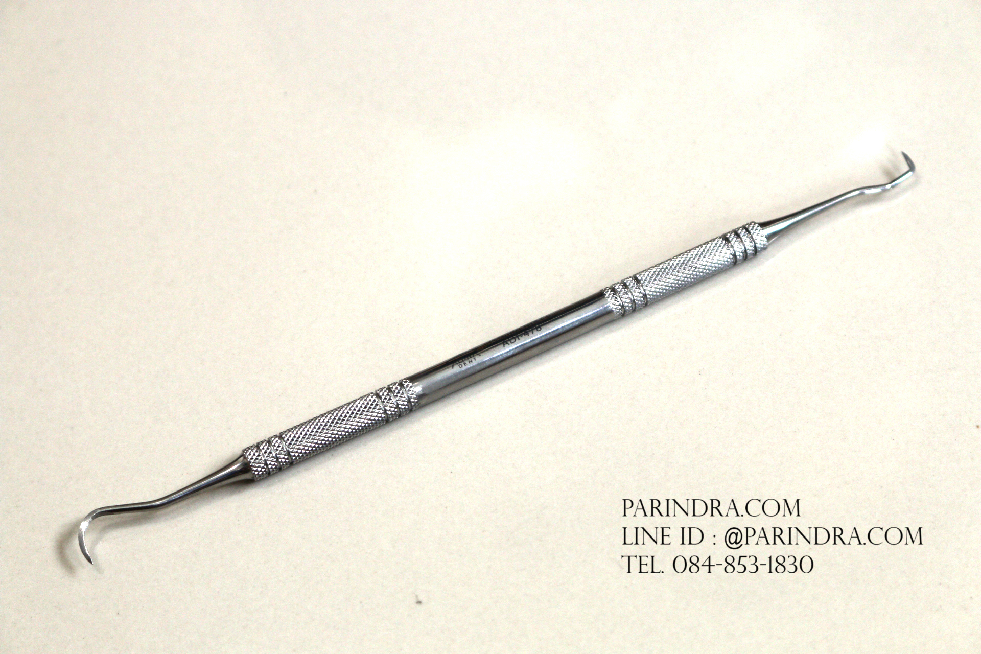 อุปกรณ์ทันตกรรม ที่ขูดหินปูน ALPHA DENT SICKLE SCALER No.16 (ใช้ดีมาก)