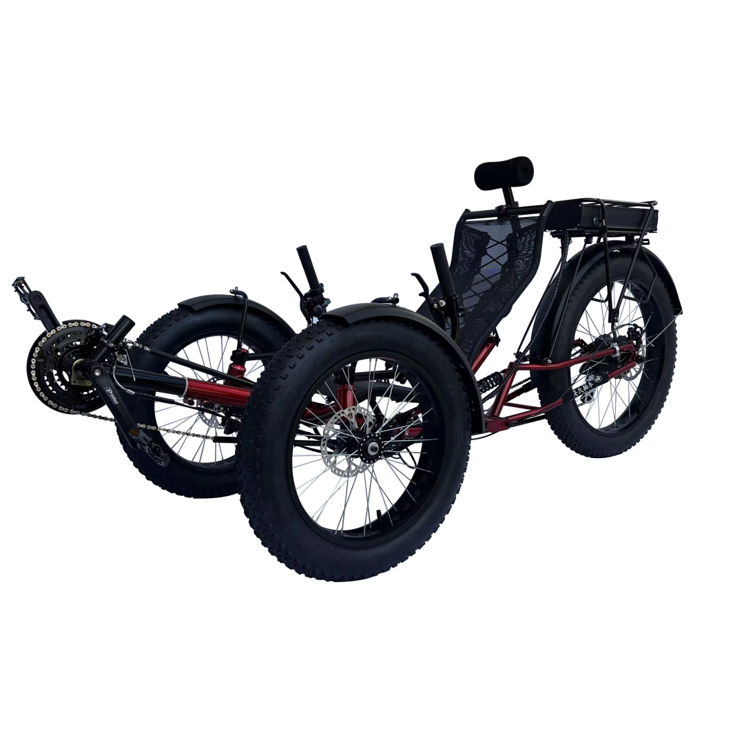 TrikExplor MF009E Rugged Terrain Fat Trie Recumbent Trike Explorer