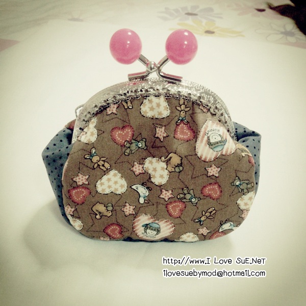 กระเป๋าปิ๊กแป๊กใส่เหรียญ ขนาด 8.5 cm - pre order