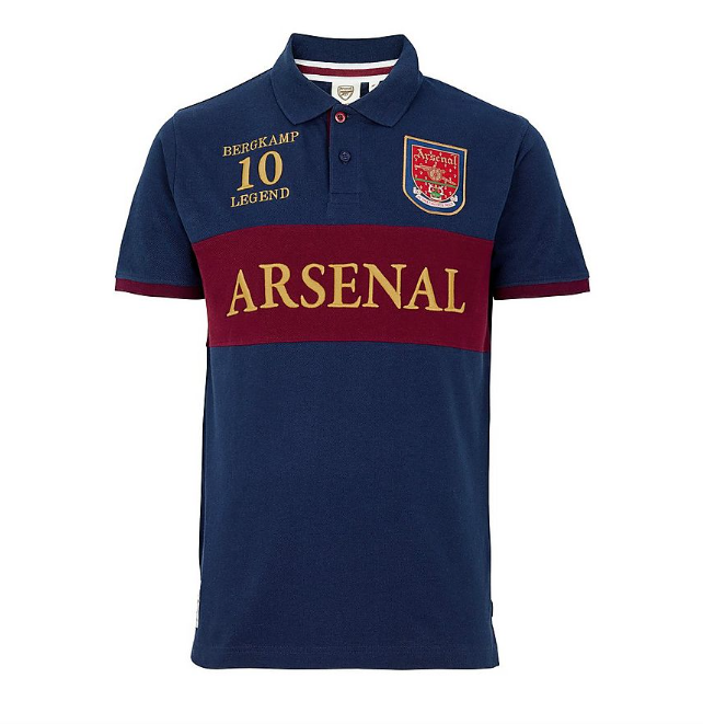 เสื้อโปโลอาร์เซนอล HERITAGE INVINCIBLE 10 ของแท้