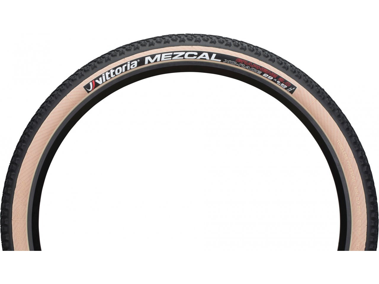 ยางนอกจักรยาน ยางเสือภูเขา Vittoria Mezcal III TLR G2.0 27.5-29ER Folding Tyre, TNB TUBELESS READY