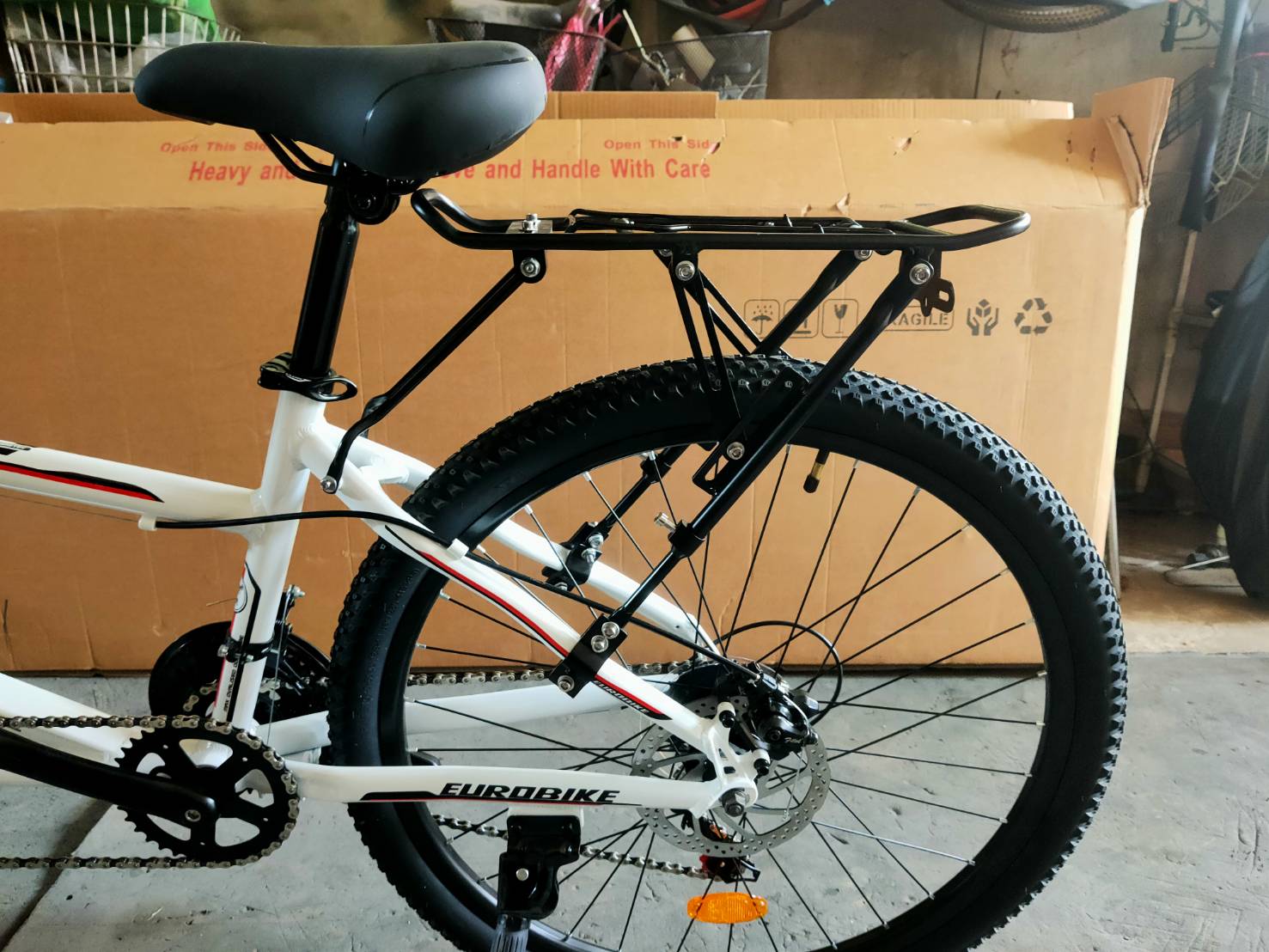 จักรยานแทนเดม EUROBIKE TD2126 TANDEM BIKE, 21 Speed Aluminum Tandem bicycle จักรยานคู่รัก ล้อ 26 นิ้ว (แทนเด็มไบค์)