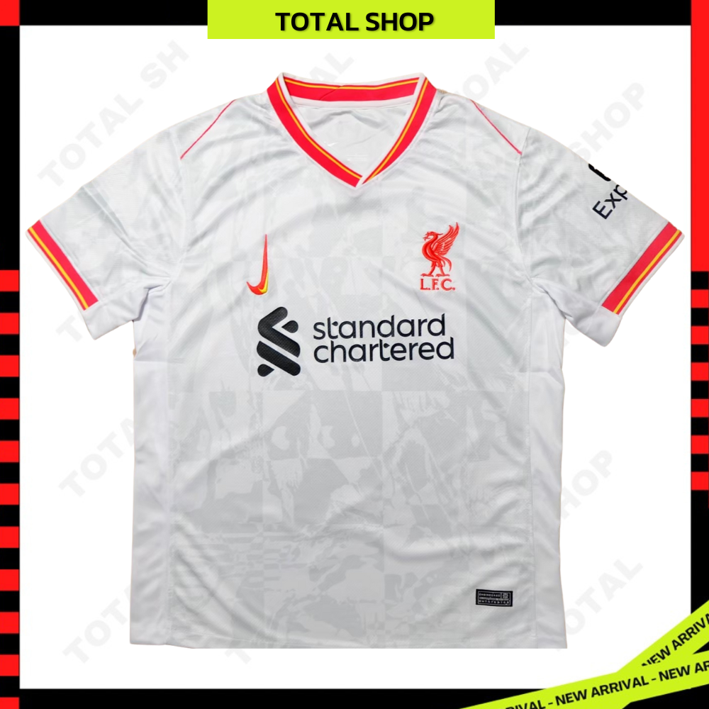 Liverpool 2024/25 Away Jersey เสื้อลิเวอร์พูล เยือน ฤดูกาลใหม่