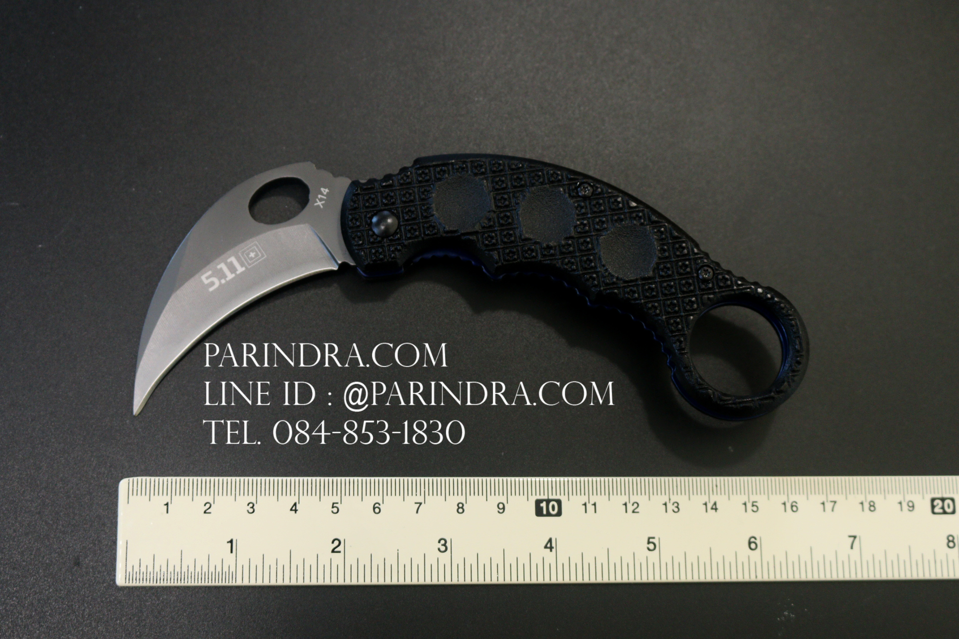 มีดพับคารัมบิต (Karambit) 5.11 TARANI KNIFE รุ่น X11 (OEM) ใบเรียบ